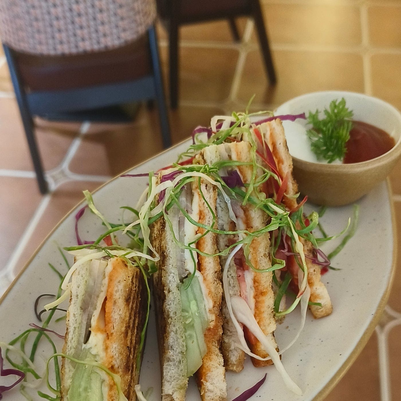 Veg Cheese Sandwich / Grilled