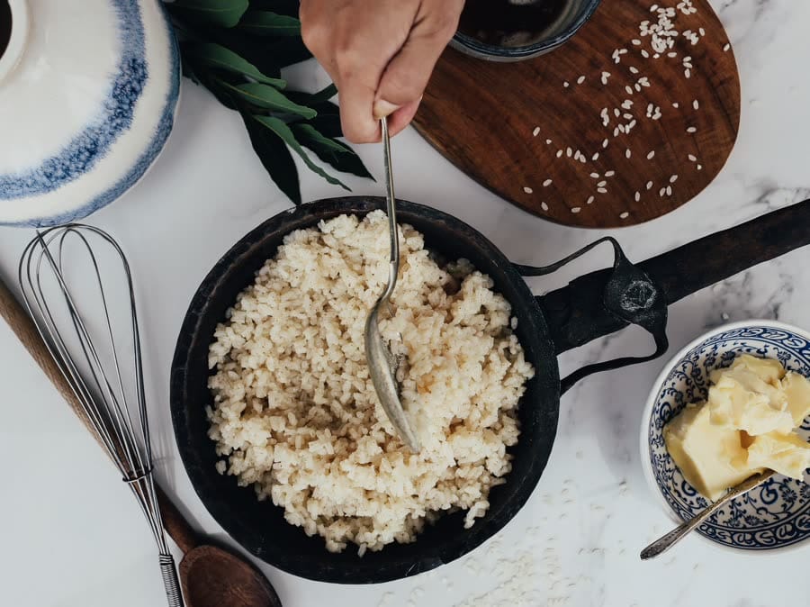 Butter Basil Fried Rice