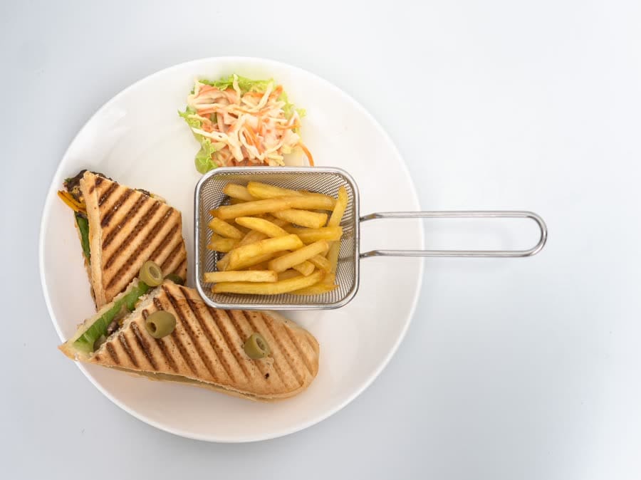 Coleslaw Sandwich