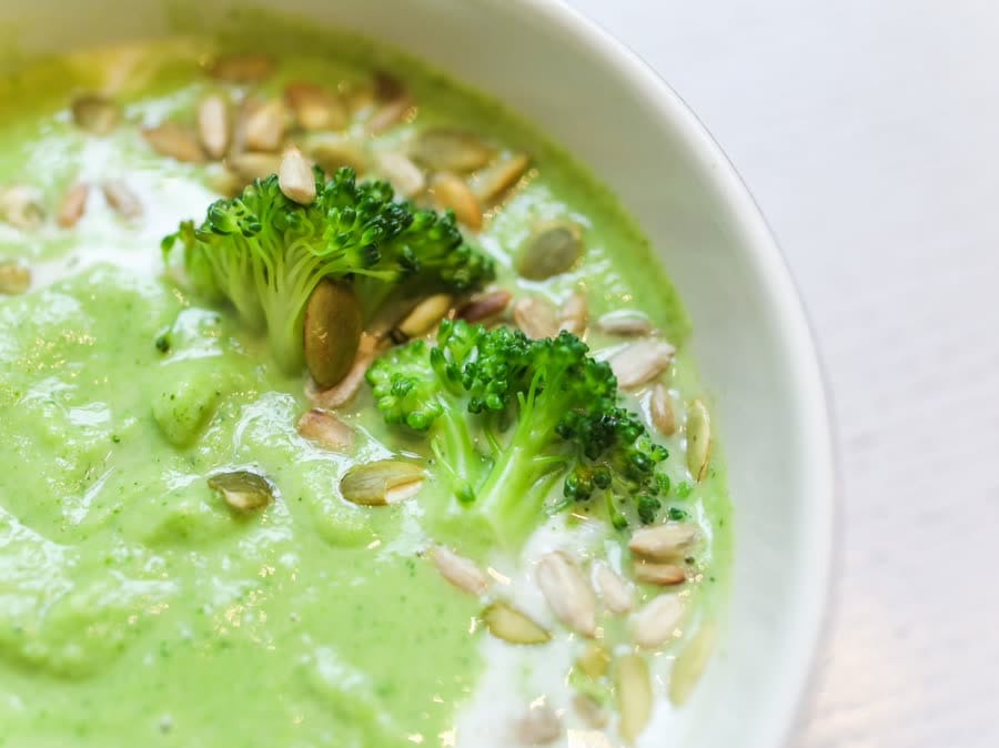 Broccoli Walnut Soup