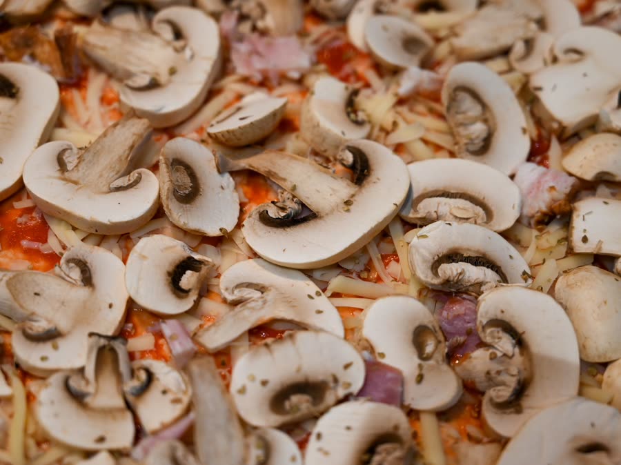 Exotic Mushroom Amazon Pizza