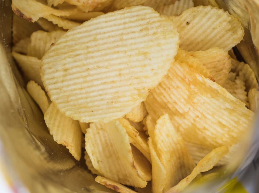 Peri-Peri Lotus Stem Chips