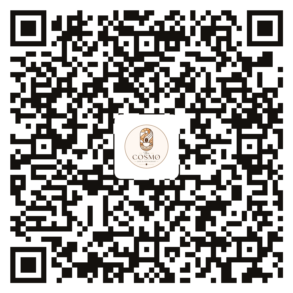 The Cosmo menu QR code